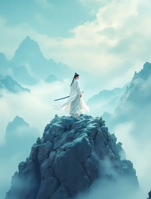 云渺1：我修仙多年强亿点怎么了封面虚化背景